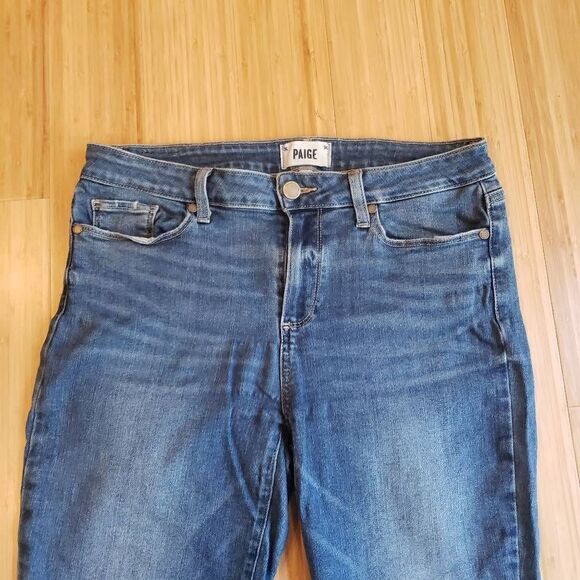 PAIGE Verdugo Ankle Charlize Distress Jeans - Picture 5 of 8